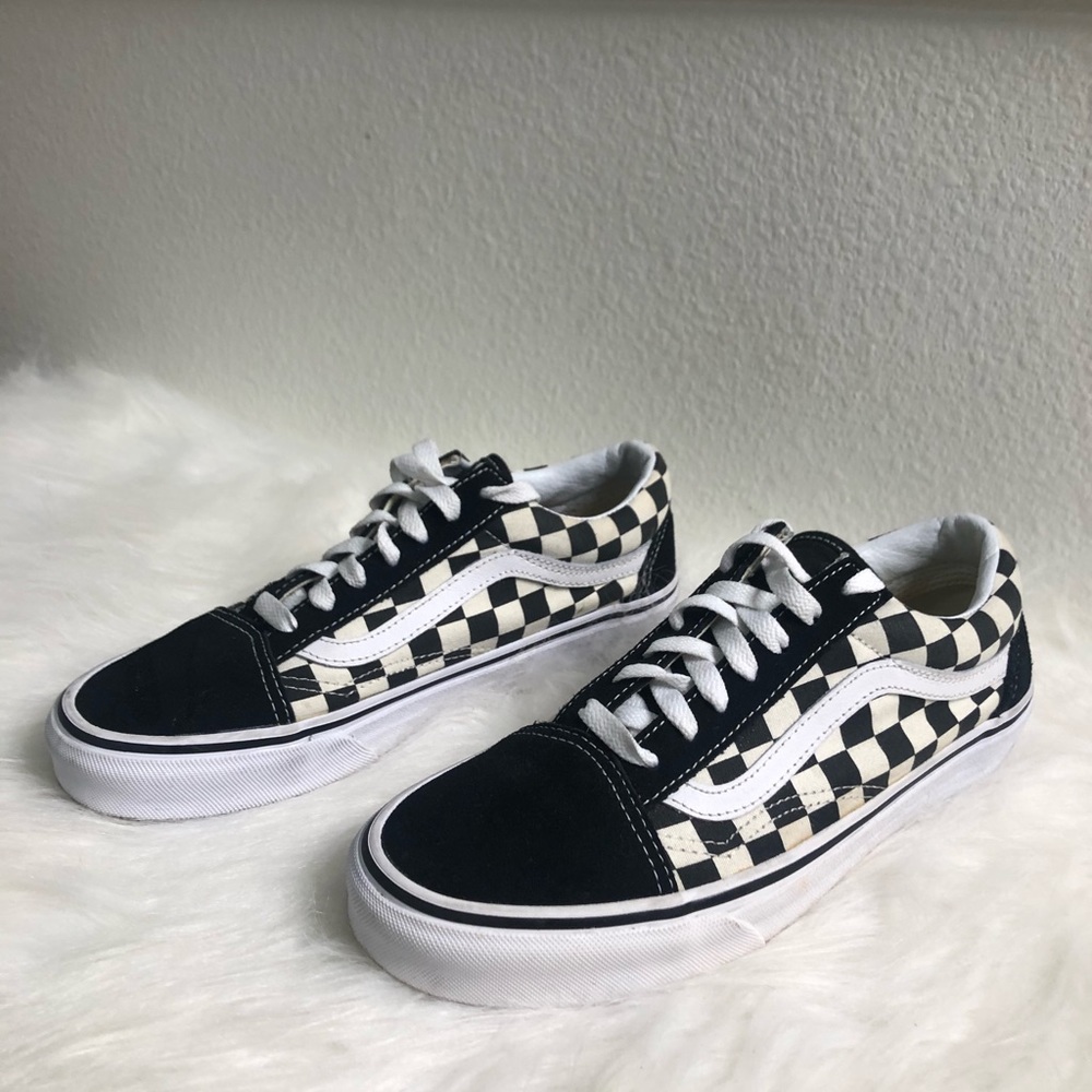Checkered vans